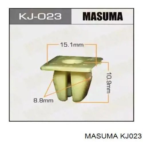 KJ-023 Masuma пистон (клип крепления подкрылка переднего крыла)