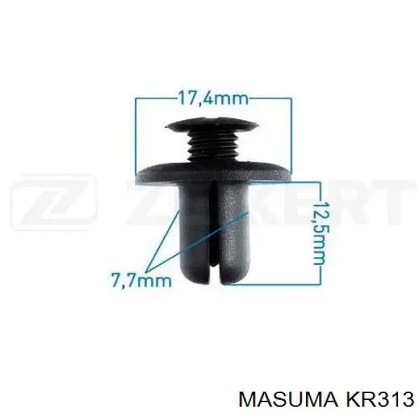 KR313 Masuma Крепление переднего бампера