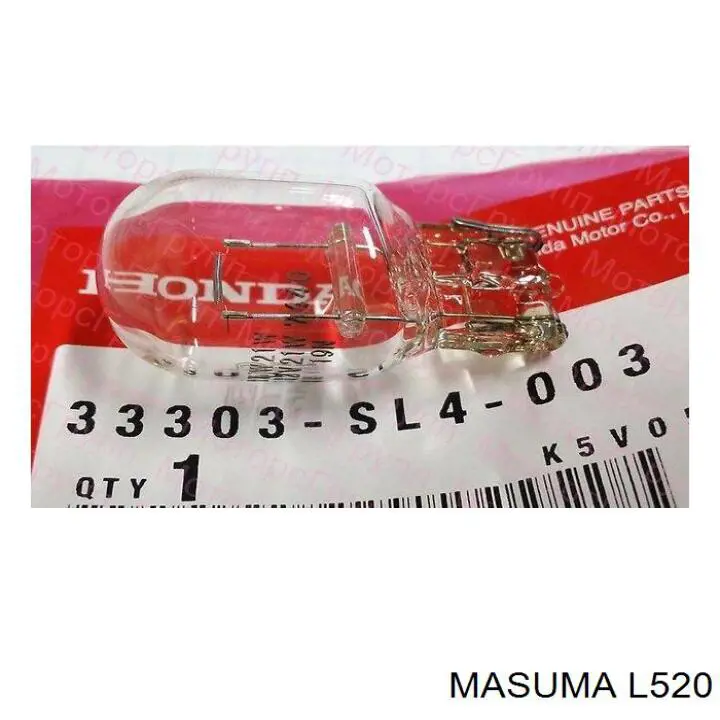 Лампочка накаливания Masuma L520 цена, от 0.88 USD