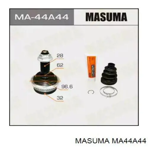 ШРУС наружный передний Masuma MA44A44