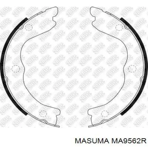 Правый рычаг передней нижней подвески Masuma MA9562R цена, от 162.73 USD