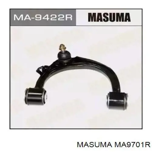 Рычаг передней подвески верхний правый Masuma MA9701R цена, от 30.94 USD