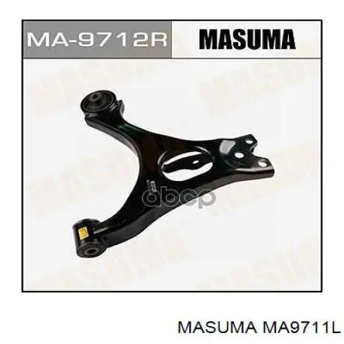 MA9711L Masuma рычаг передней подвески нижний левый