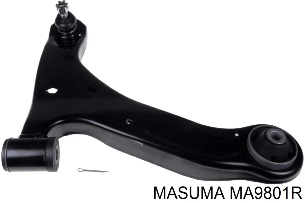 MA9801R Masuma рычаг передней подвески нижний правый