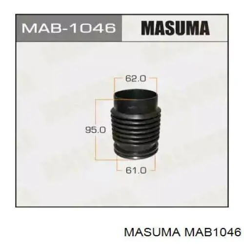 MAB1046 Masuma пыльник амортизатора переднего