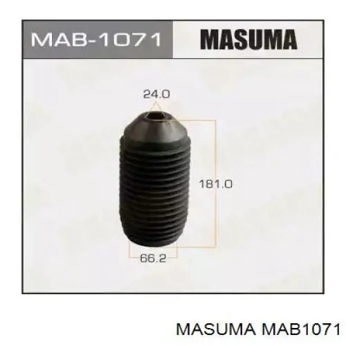 Пыльник амортизатора переднего MAB1071 Masuma