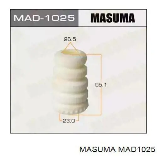 Буфер (отбойник) амортизатора переднего Masuma MAD1025