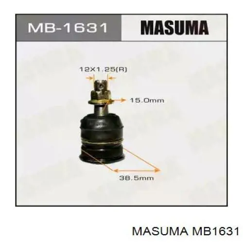 MB1631 Masuma шаровая опора верхняя