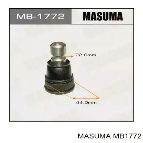 MB1772 Masuma шаровая опора нижняя