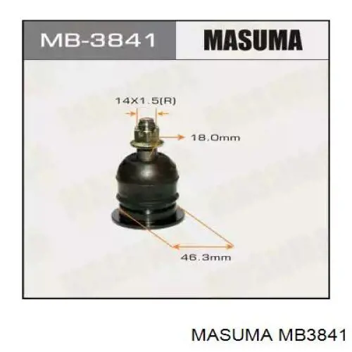 Верхняя шаровая опора MB3841 Masuma