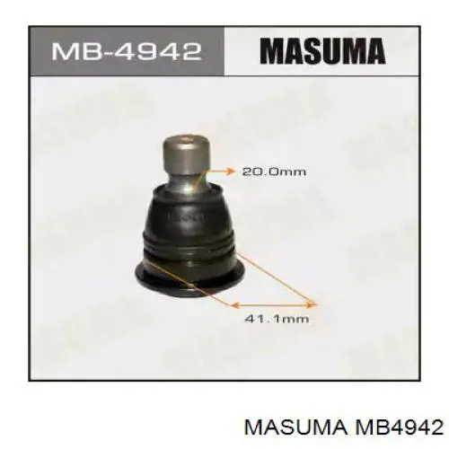 MB4942 Masuma шаровая опора нижняя