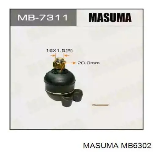 Шаровая опора, нижняя Masuma MB6302 цена, от 10.00 USD