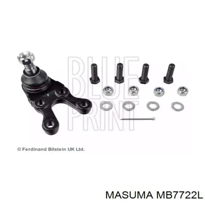 Нижняя левая шаровая опора Masuma MB7722L цена, от 23.28 USD