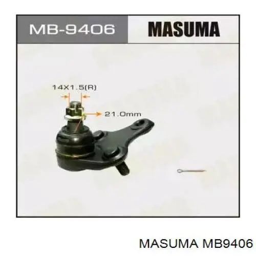 Шаровая опора нижняя Masuma MB9406