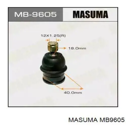 Верхняя шаровая опора задней подвески ZSTMS003 NTY