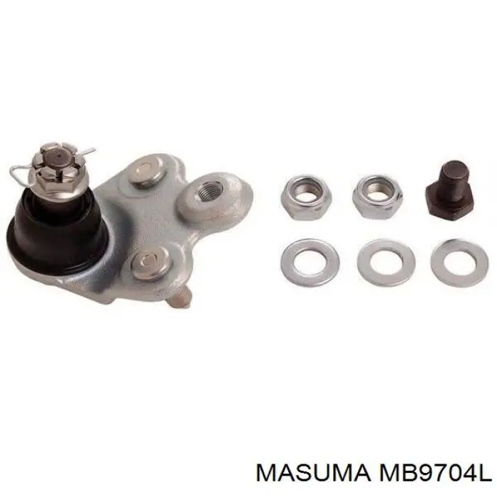 MB9704L Masuma Палец шаровой нижний