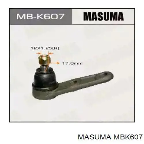 Нижняя шаровая опора MBK607 Masuma