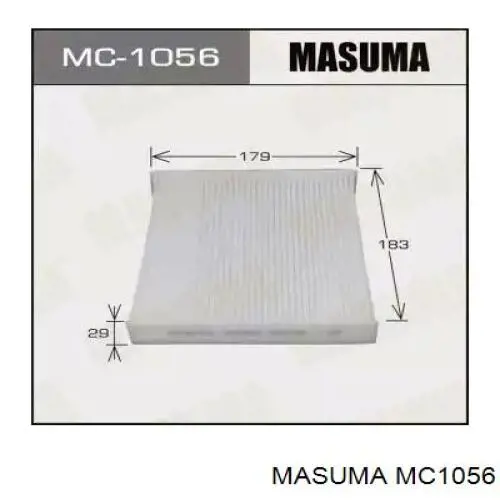 Фильтр салона MC1056 Masuma