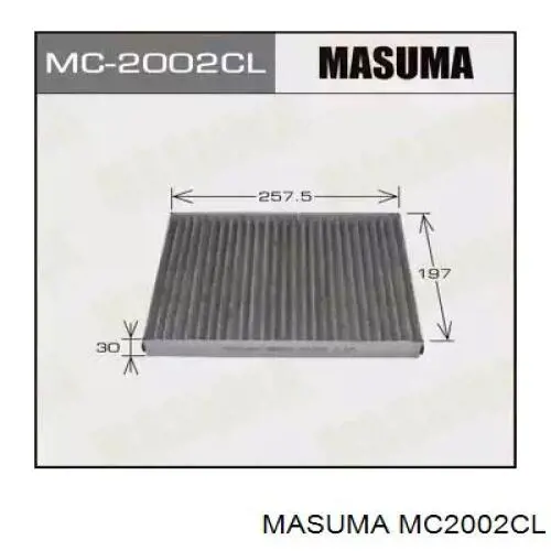 MC2002CL Masuma фильтр салона