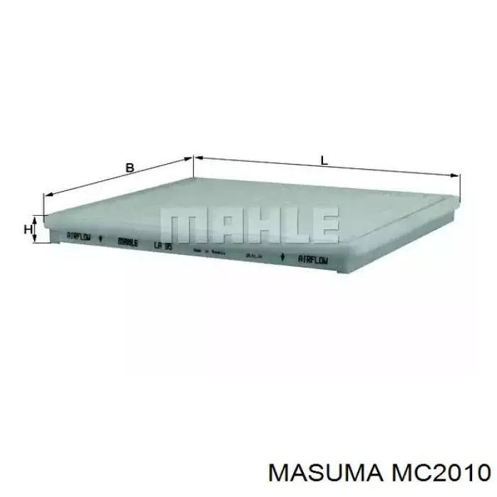 Купить MC2010 Masuma Фильтр салона угольный