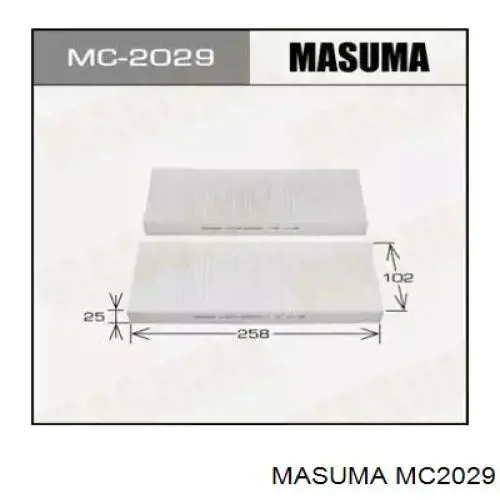 Фильтр салона Masuma MC2029