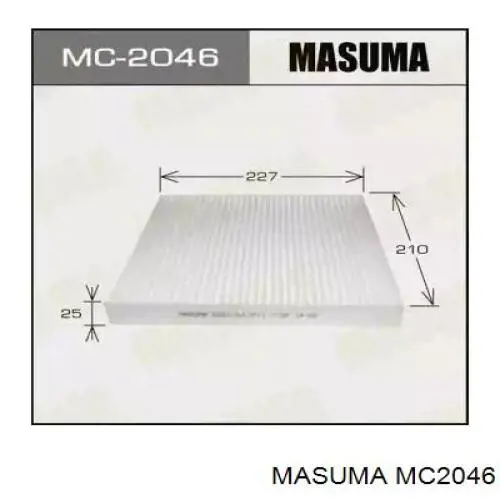 Фильтр салона Masuma MC2046