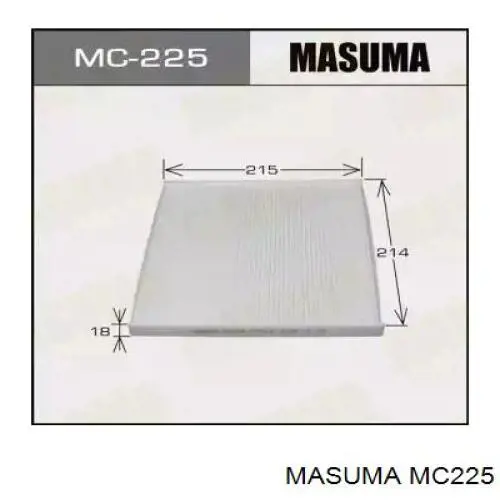 Фильтр салона MC225 Masuma