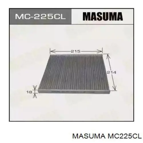 Фильтр салона MC225CL Masuma