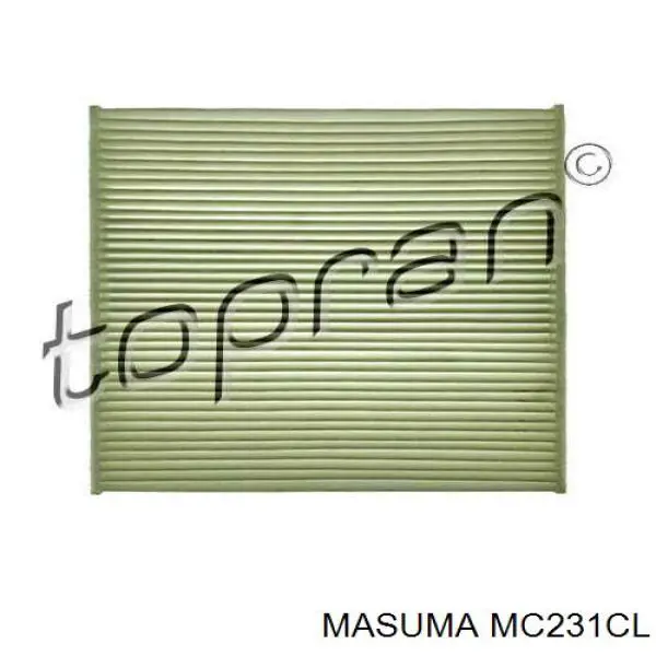 Фильтр воздушный отопителя Masuma MC231CL цена, от 5.45 USD
