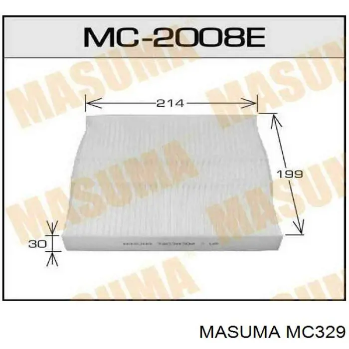 Купить MC329 Masuma Фильтр салона угольный