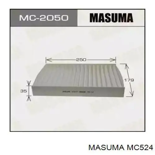 MC524 Masuma Внутрисалонный фильтр