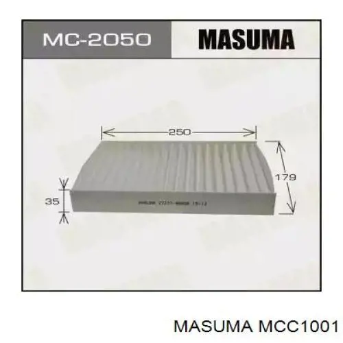 MCC1001 Masuma Внутрисалонный фильтр