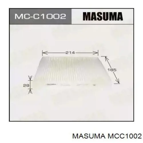 Фильтр салона MCC1002 Masuma