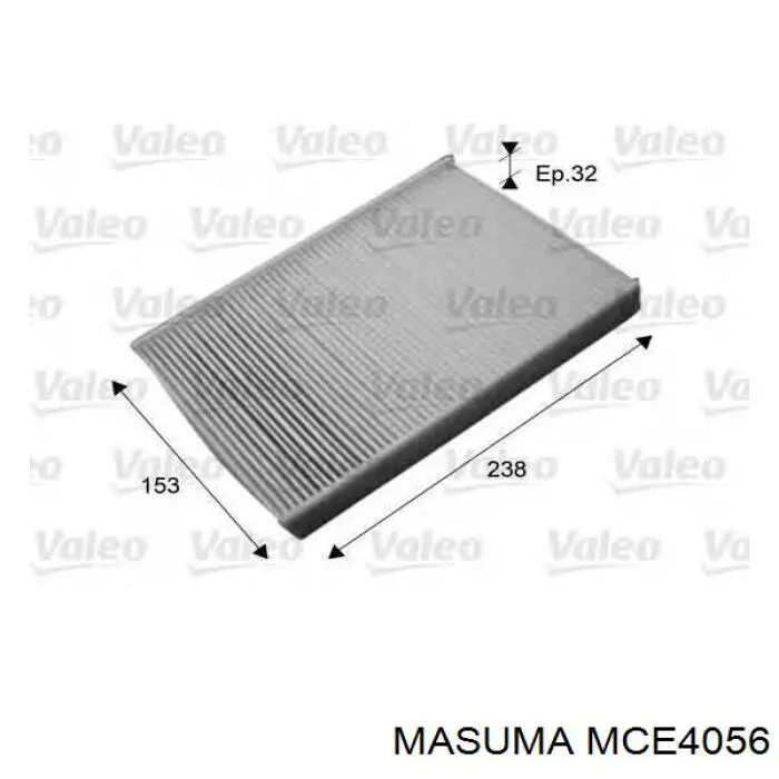 Фильтр салона MCE4056 Masuma