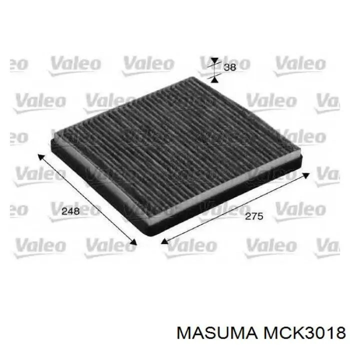 Воздушный фильтр салона Masuma MCK3018