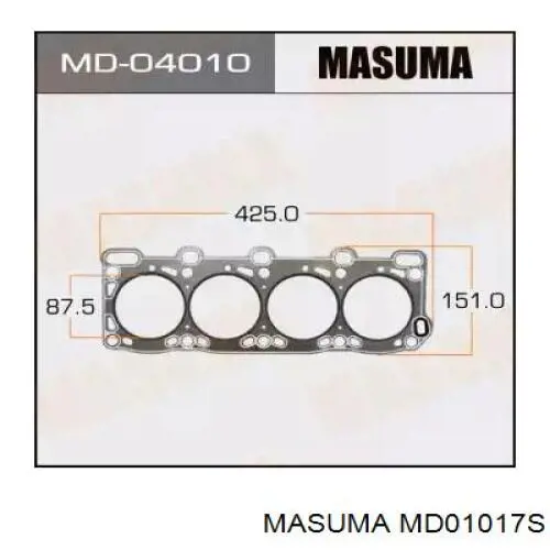 Прокладка ГБЦ HG9003S NIPPON MOTORS