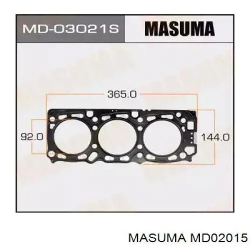 Купить MD02015 Masuma Прокладка ГБЦ