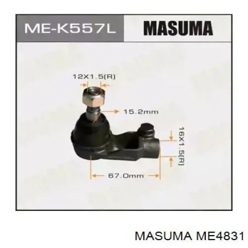 ME4831 Masuma Наружный наконечник рулевой тяги