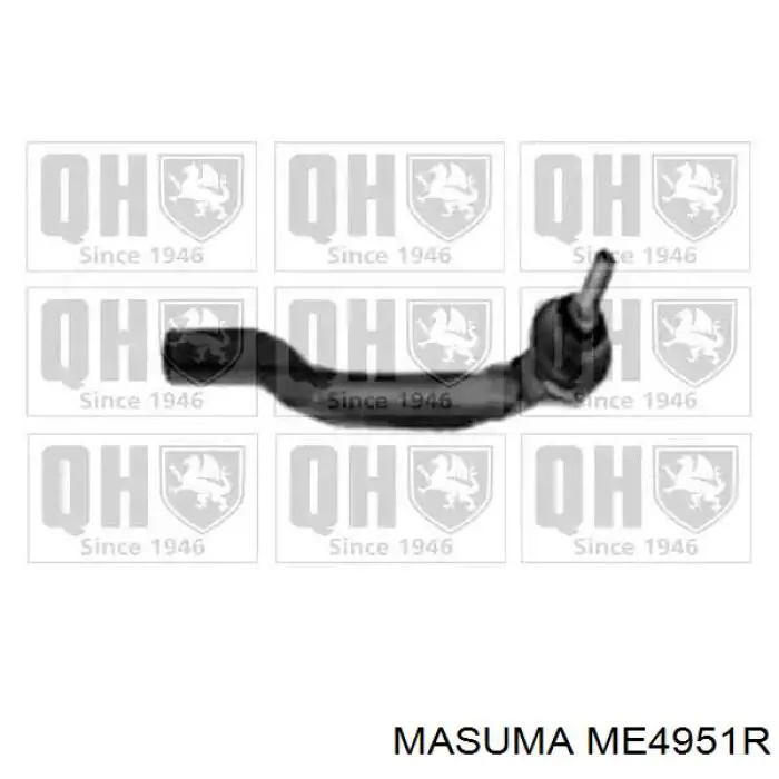 Рулевой наконечник Masuma ME4951R цена, от 15.20 USD