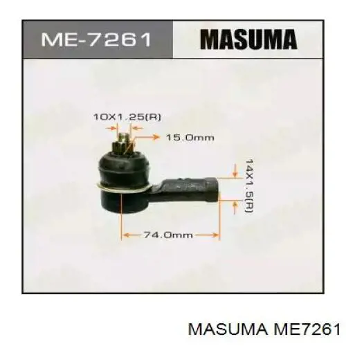 ME7261 Masuma рулевой наконечник