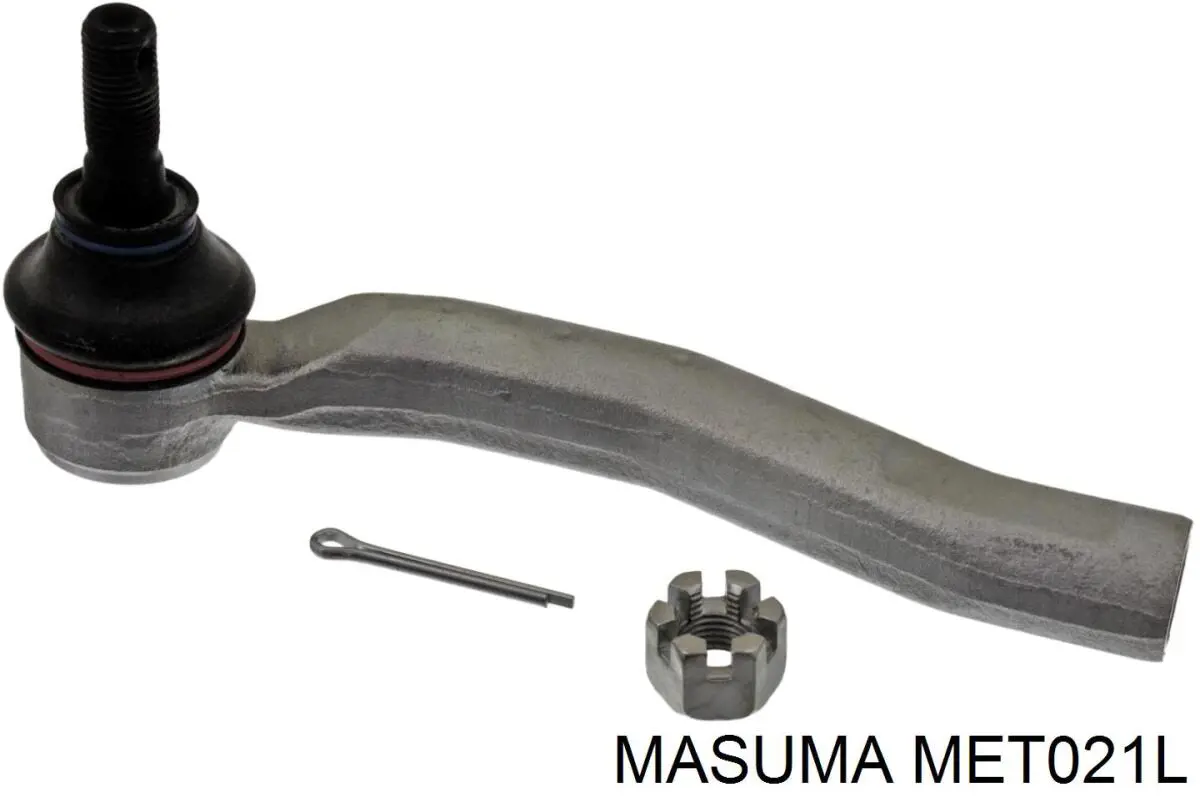 MET021L Masuma наконечник рулевой тяги внешний