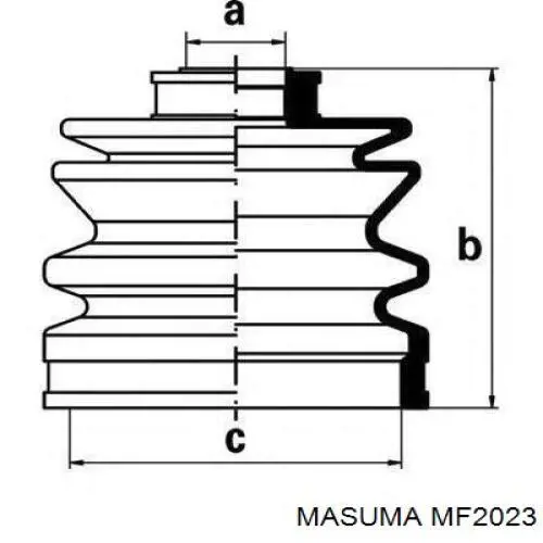 Купить 4411869D01 Suzuki Пыльник гранаты наружный, передний