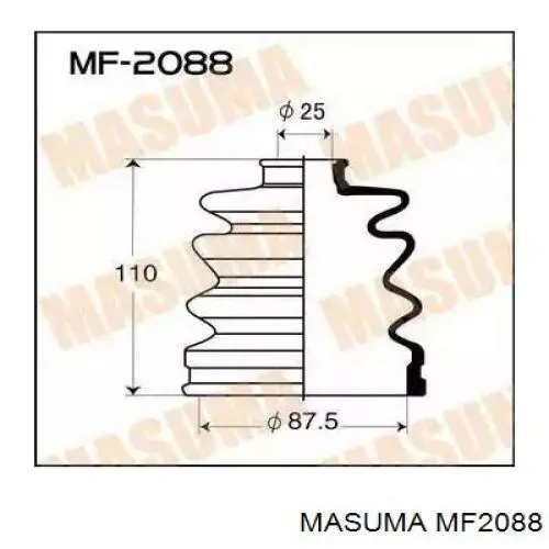 MF2088 Masuma пыльник шруса наружный правый