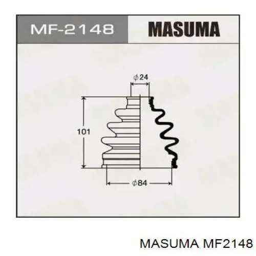 MF2148 Masuma пыльник шруса передней полуоси наружный