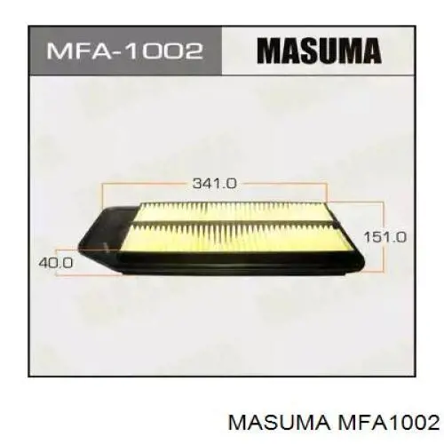 MFA1002 Masuma воздушный фильтр