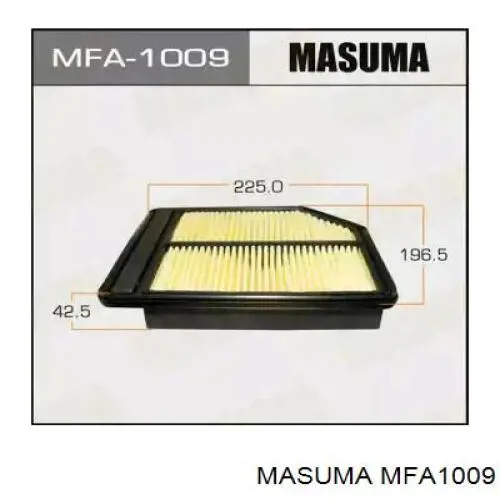 MFA1009 Masuma воздушный фильтр