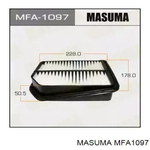 Воздушный фильтр MFA1097 Masuma