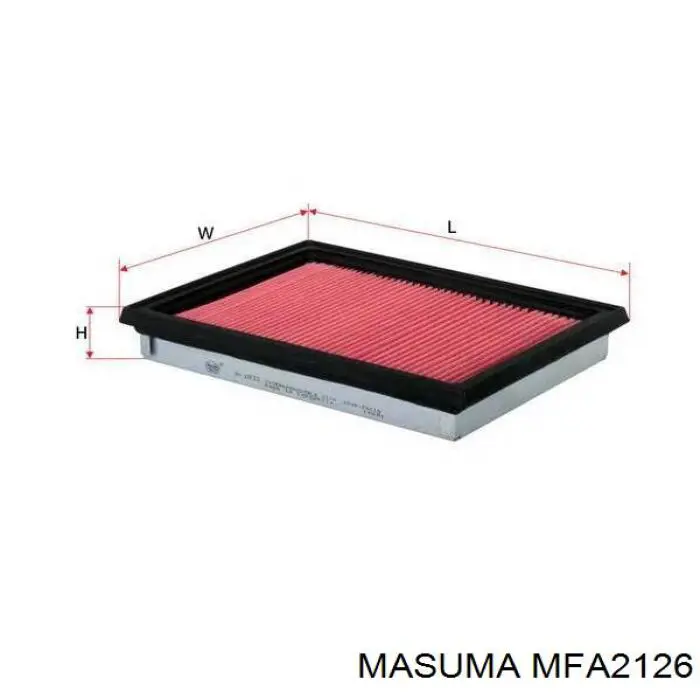 Воздушный фильтр MFA2126 Masuma