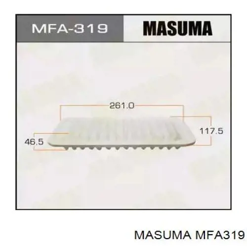 MFA319 Masuma воздушный фильтр