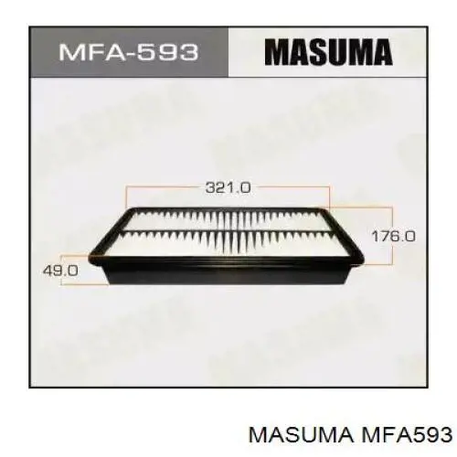 Воздушный фильтр MFA593 Masuma